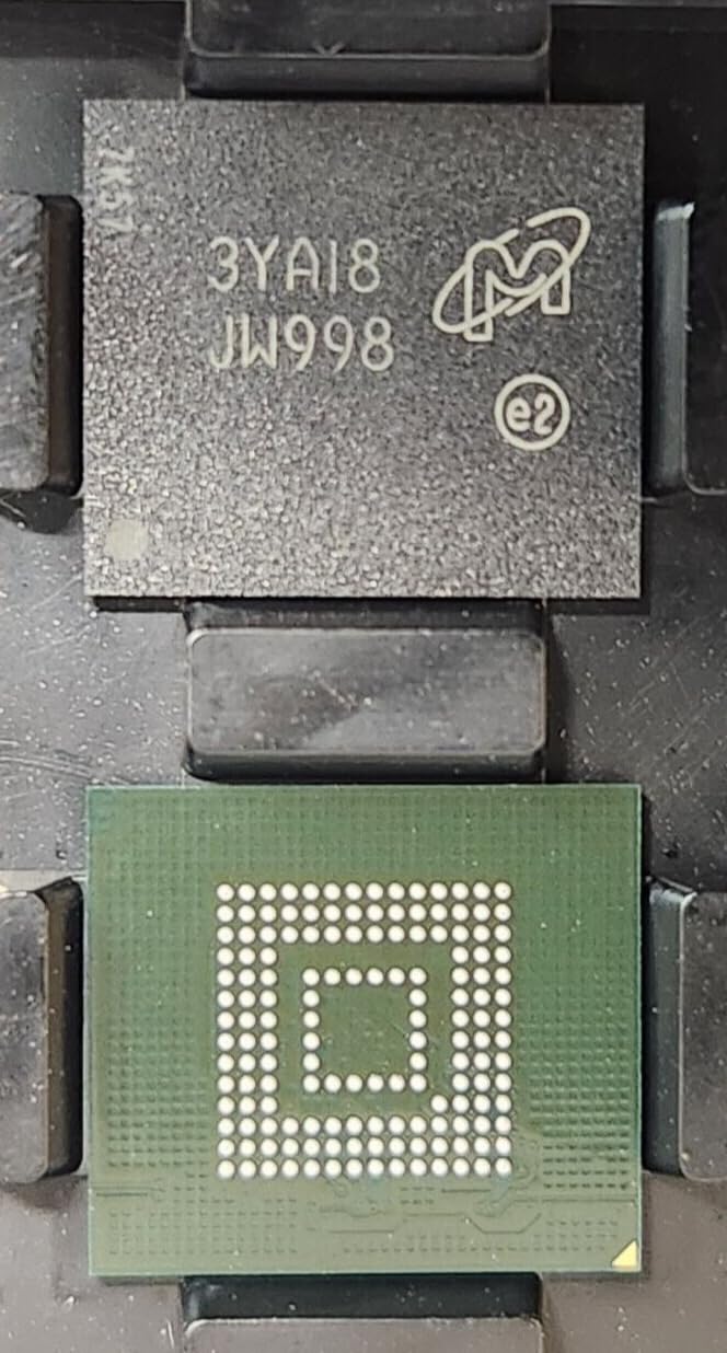 (1 PC) MTFC4GMDEA-1M WT MICRON IC Compatible with FLASH 32GBIT MMC 153WFBGA