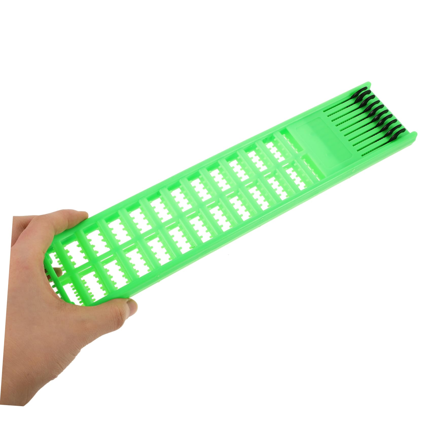 JUMPLAWN Fishing Cord Winding Board Durable Fishing Line Keeper Lightweight Fishing Accessory for Organized Snelled Hooks and Rigs for Fishing Enthusiasts