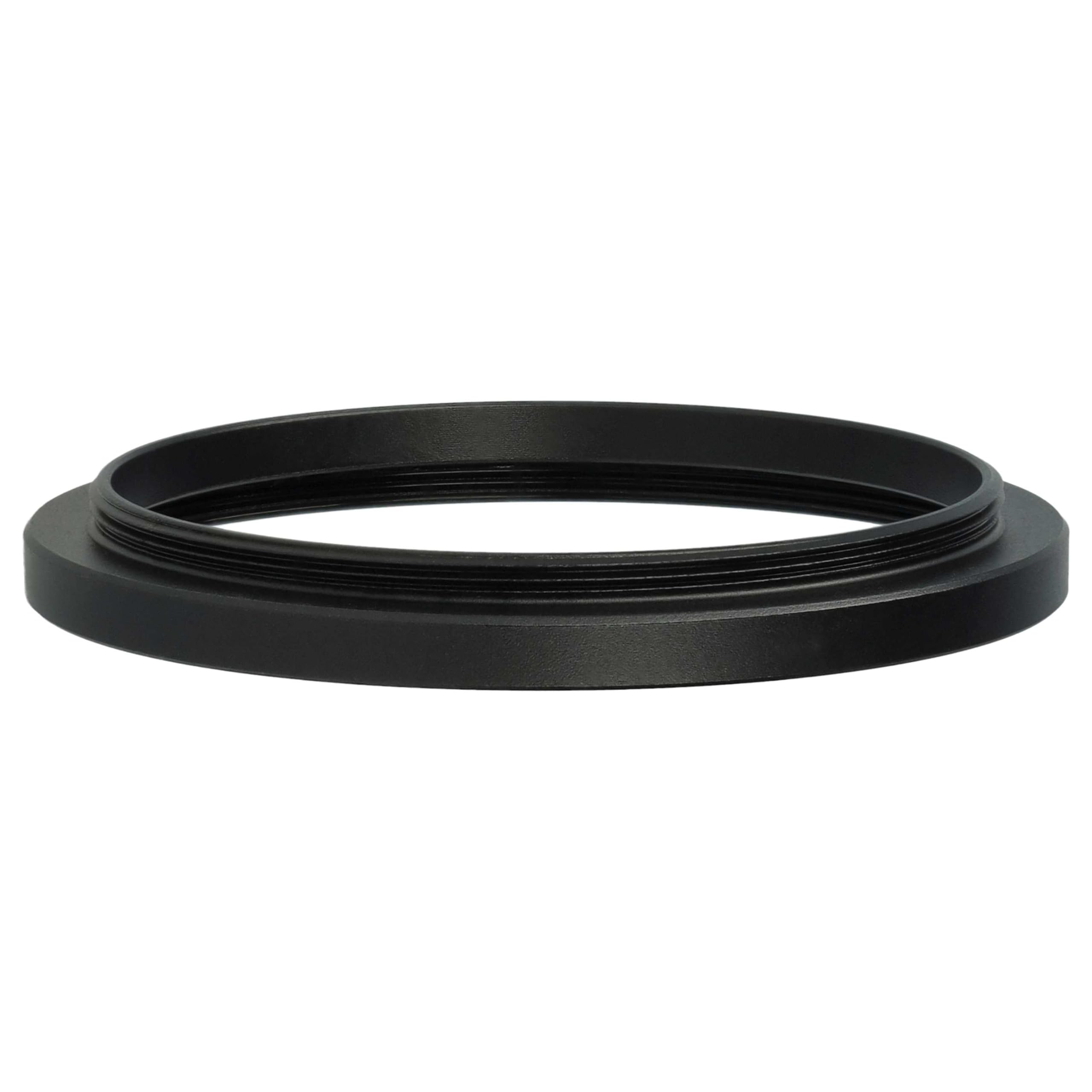 vhbw Adapter Step-Up Ring od 48 mm do 52 mm do obiektywu aparatu – adapter filtra, metal, czarny