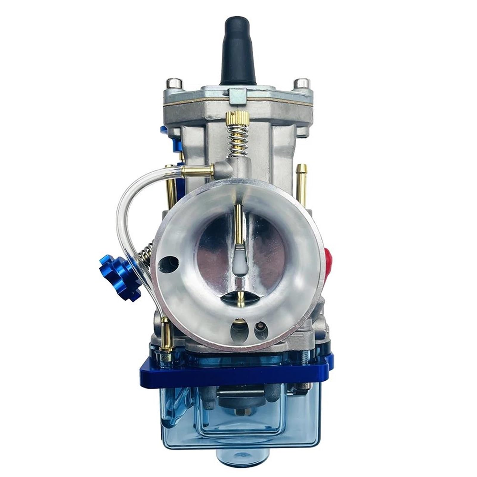 Modifica Del Coperchio Inferiore Blu Trasparente Per Il Carburatore Moto 2t 4t Tempi Per Pwk24 26 28 30 32 34mm