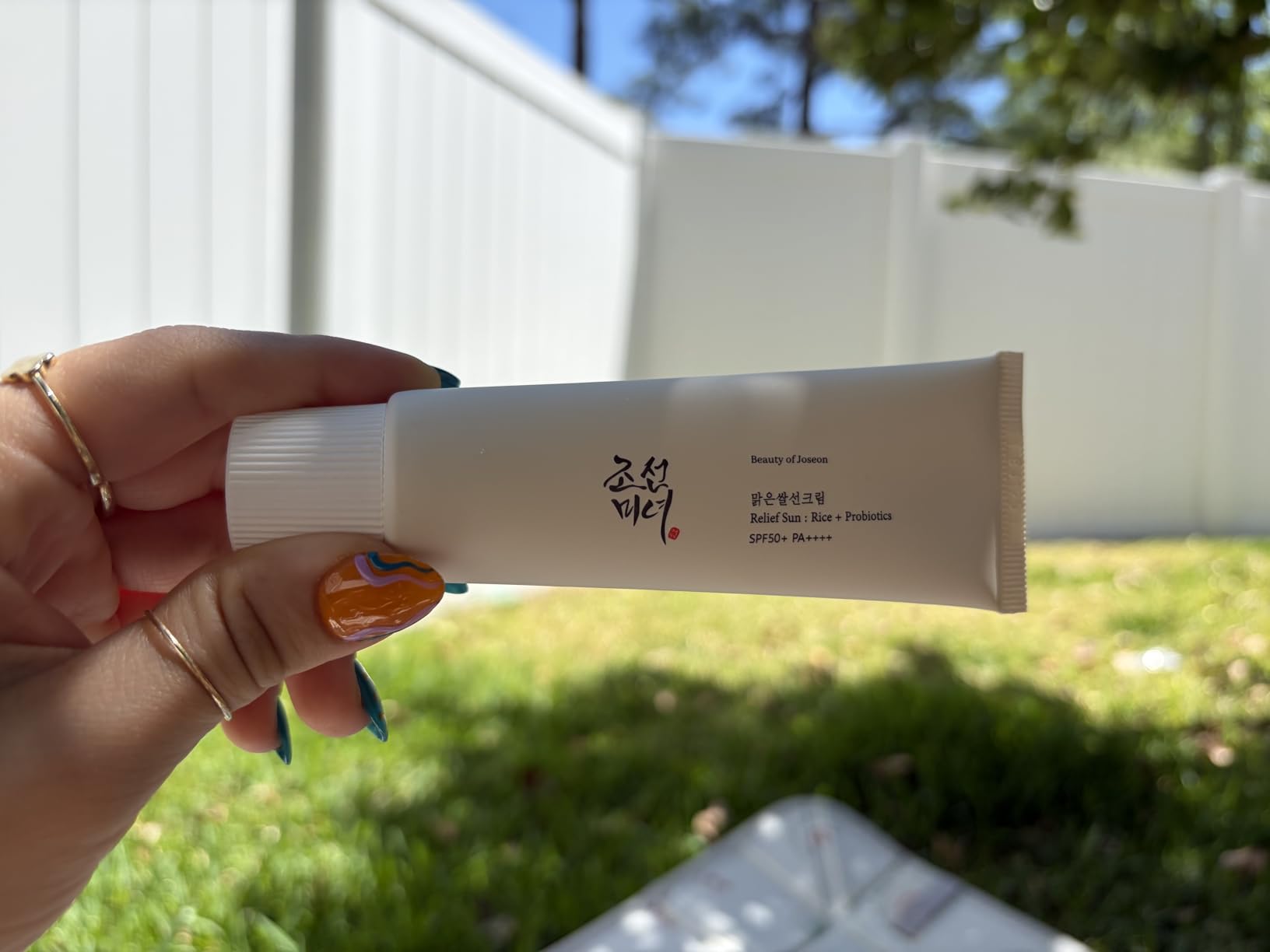 GROTOLY Relief Sun Organic Korean sunscreen SPF50+, PA++++ Riceand Probiotics, Korean Skin Care Solution for All Skin Types, Nourishing Skin Protection