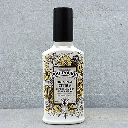 Poo-Pourri Before-You-go Toilet Spray, Original Citrus Scent, 8 Fl Oz