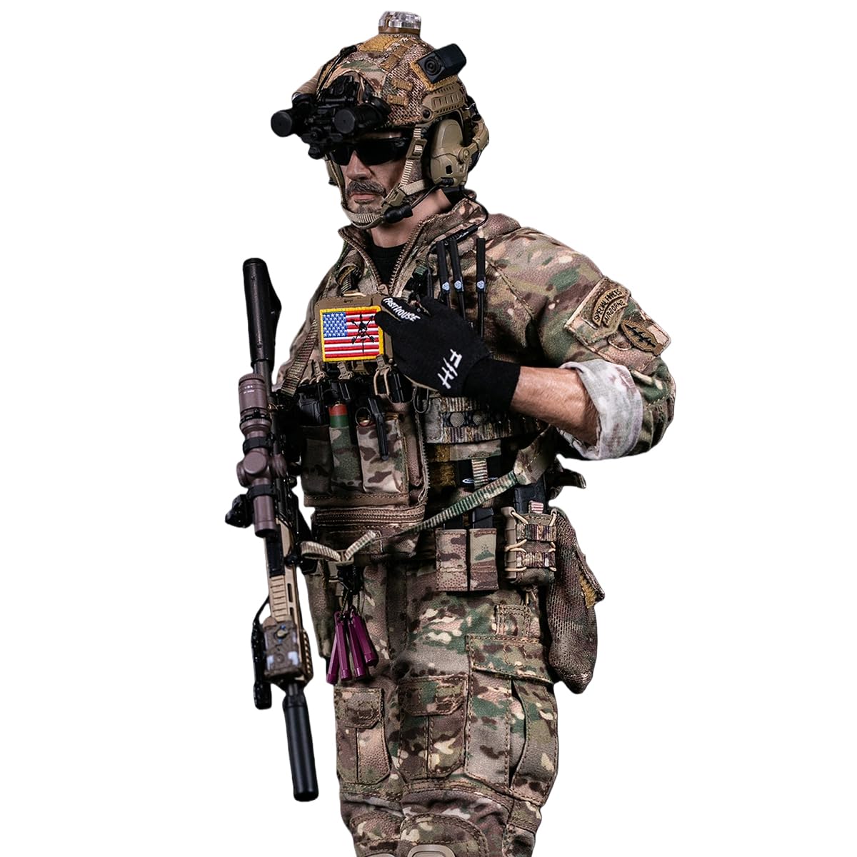 Amazon | HiPlay DAMTOYS 1/6 米陸軍特殊部隊 グリーンベレー NO.78112