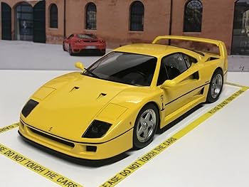 Amazon | KK scale 1/18 Ferrari F40 イエロー ダイキャスト製 Amazon | KK scale 1/18 Ferrari F40 イエロー ダイキャスト製
