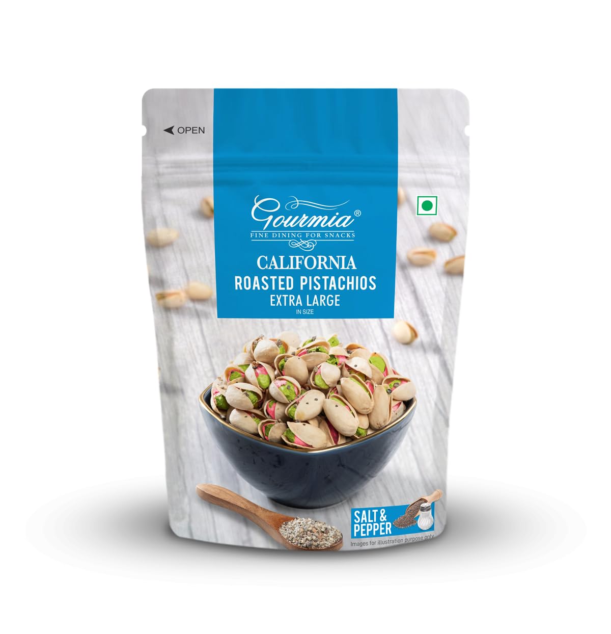 Gourmia Roasted Pistachios Salt & Pepper 200g (B01719A48K) Amazon Price History, Amazon Price Tracker