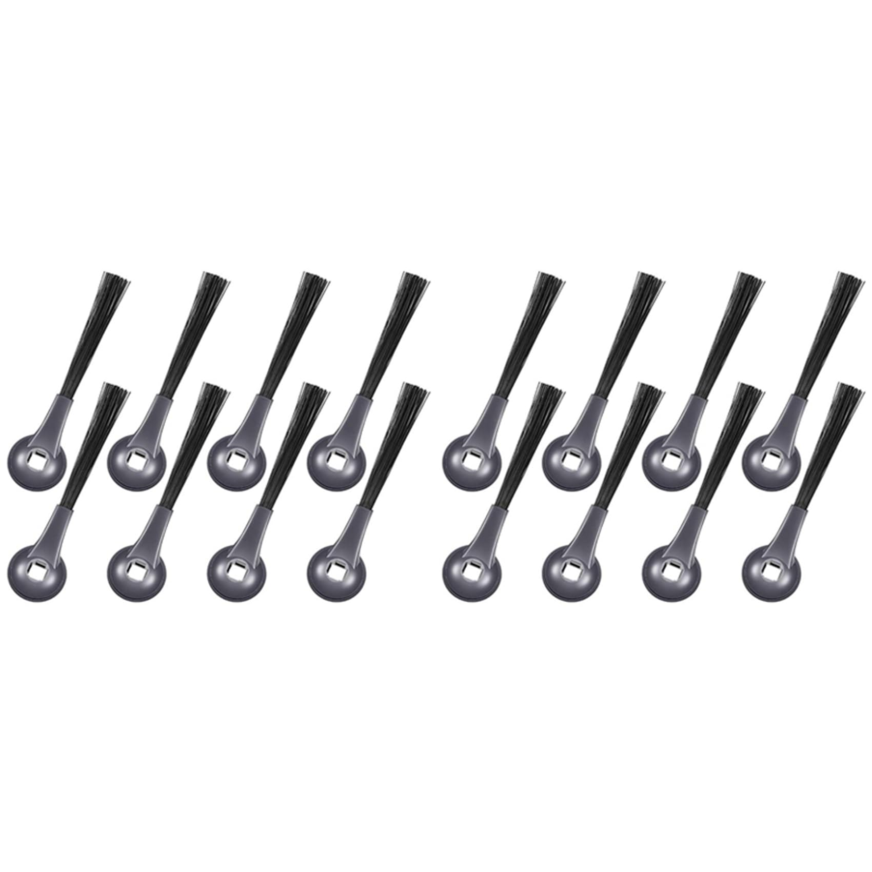 Hndhbfgrt 16 Pack Side Brushes Replacement Part Suitable for IQ Self-Empty Base RV1001AE Robot Vacuum Cleaner