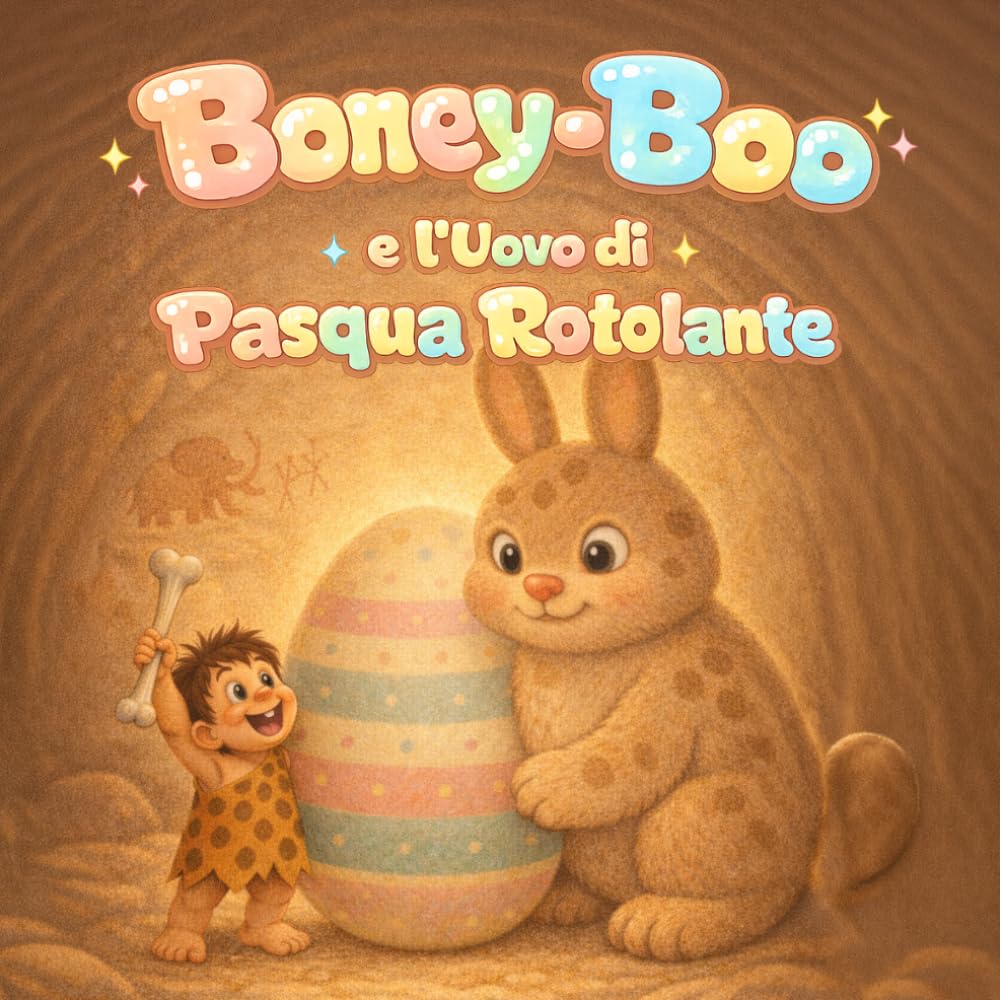 Boney-Boo e l’Uovo di Pasqua Rotolante: Lecca, rotola e scopri. Un primo libro interattivo con onomatopee per bambini dai 2 ai 6 anni (Boney-Boo (Edizione Italiana))