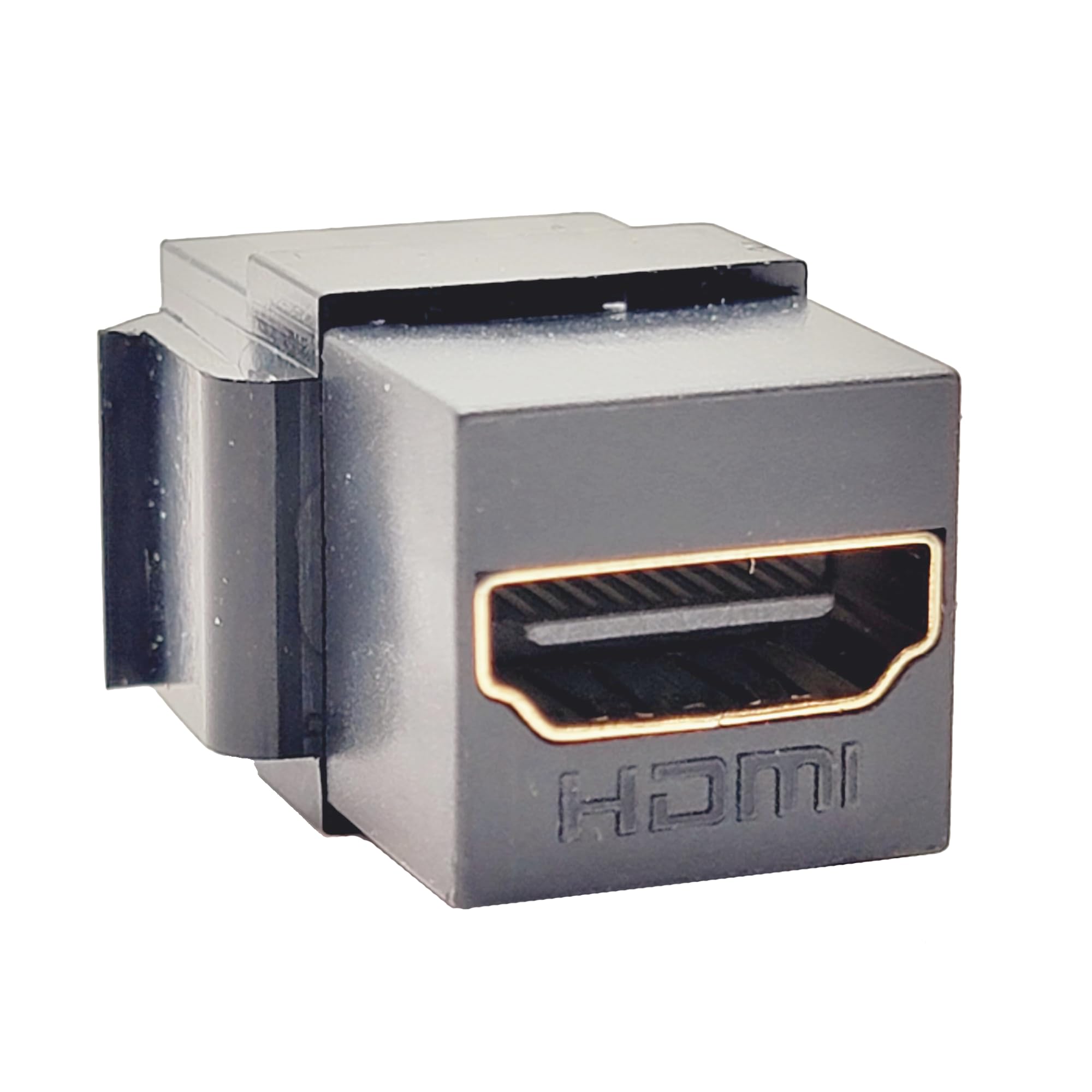 Conversions Technology Keystone Insert | HDMI Coupler Jack, Black