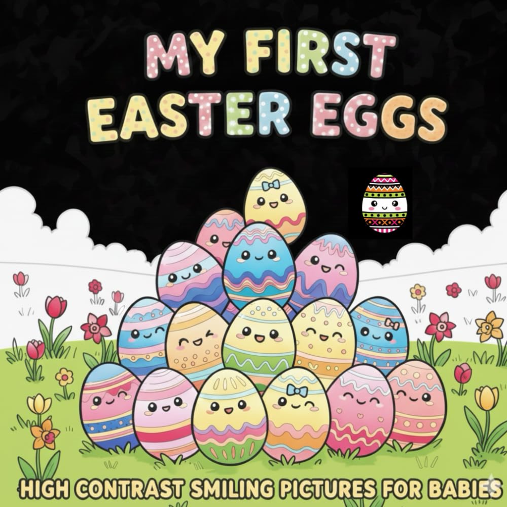 My First Easter Eggs: High Contrast Smiling Pictures for Babies