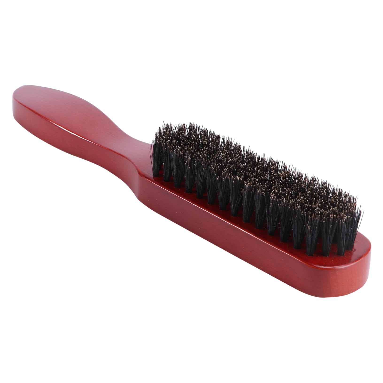 PartyKindom Beard Brush for Men Double Sided Solid Wood Pig Bristle Styling and Cleaning Perfect Present for Bearded Men