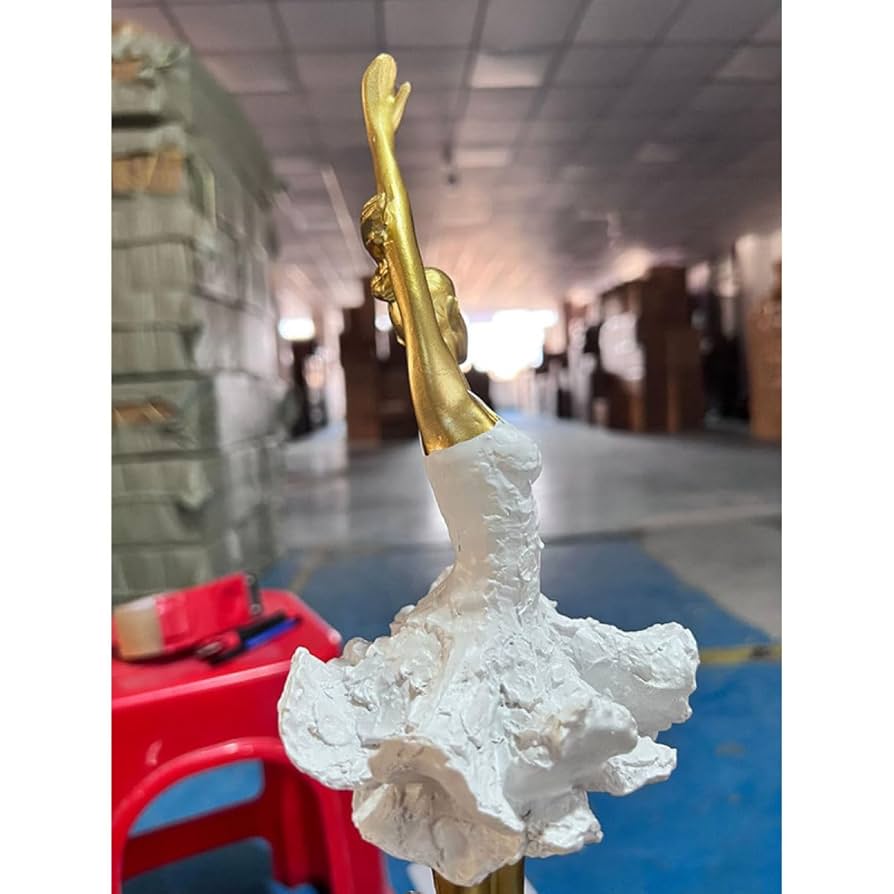 シルバー系額装付きコラージュアート作品#バレリーナ#白鳥とダンサー ビッグサイズ シルバー系額装付きコラージュアート作品