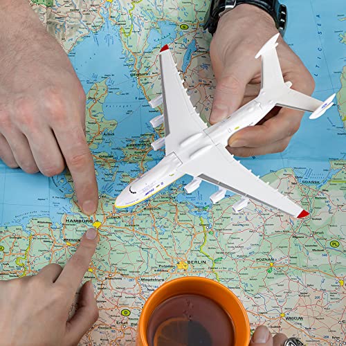 Busyflies 1:400 Scale AN225 Airplane Models Alloy Diecast Airplane Model