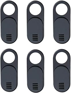 Webcam Cover, Camera Cover Slide, 6 Pack Ultra Thin Laptop Camera Cover Slide Apply to Laptop, Tablet, Smartphone, Compute...