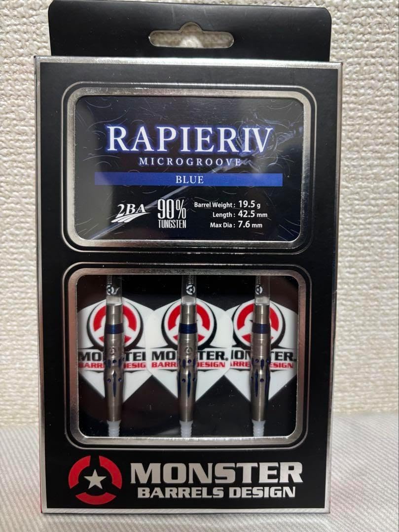 MONSTER RAPIER IV ブルー 90%タングステン MONSTER RAPIER IV ブルー 90%タングステン - メルカリ