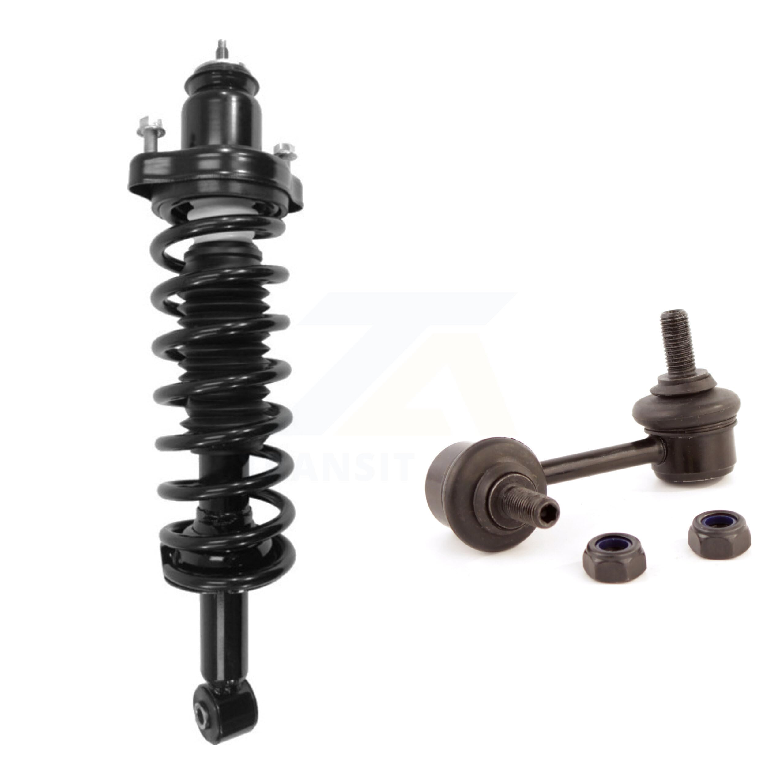 Rear Suspension Strut 4x Front & Rear Quick Complete Struts & Coil ...
