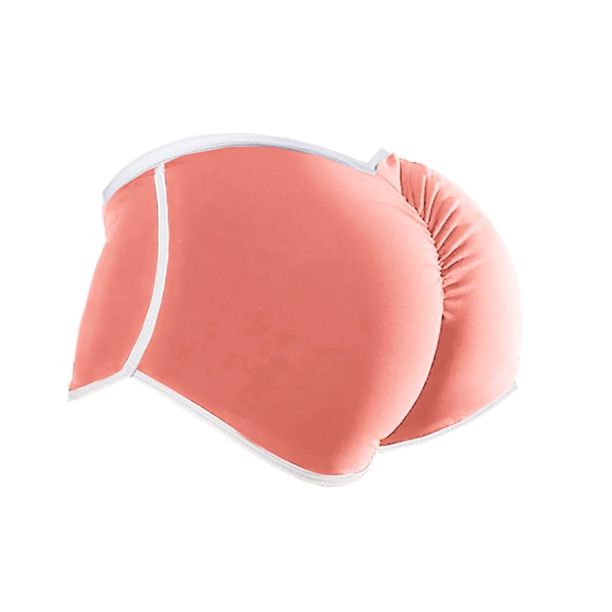 Women High Wasit Booty Shorts Workout Tights Ruched Butt Lift Yoga Legging Pants: Small Style1-pink