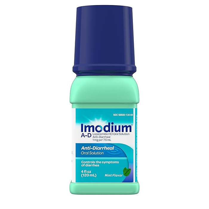 Buy Imodium AD Liquid AntiDiarrheal Medicine with Loperamide