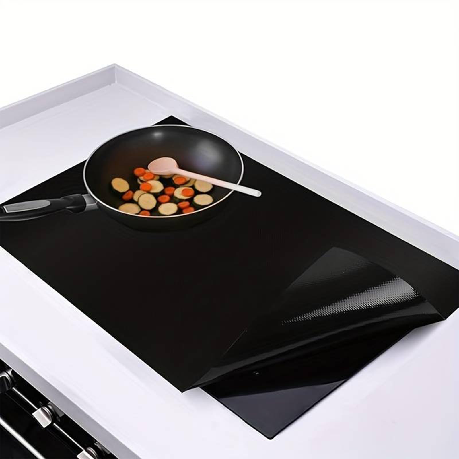 Induction Hob Protector Mat, Silicone Induction Hob Covers - 61x53 cm