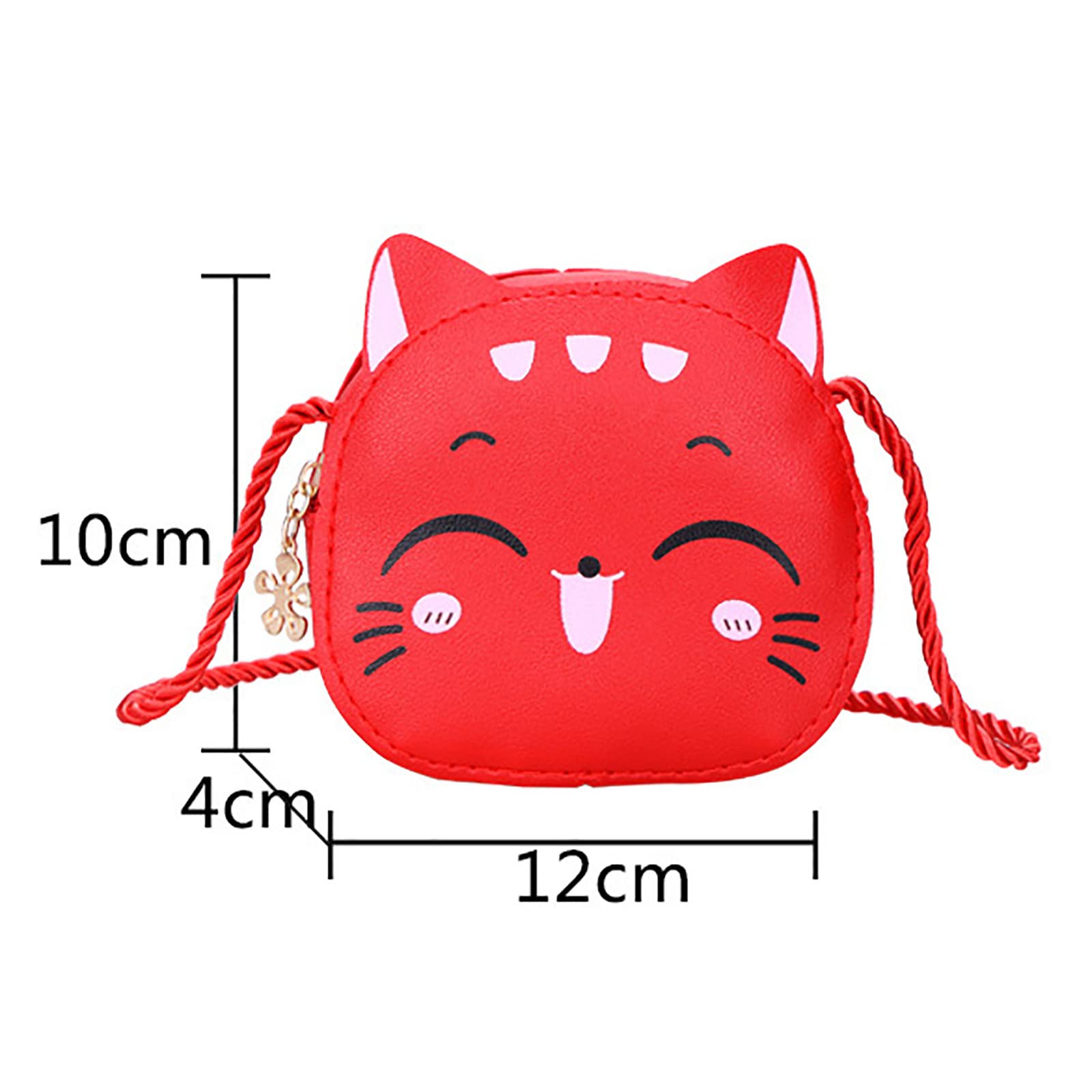 2026 Borsa a tracolla da donna per bambini Borsa a tracolla con gatto Cartoni animati a tracolla Crossover