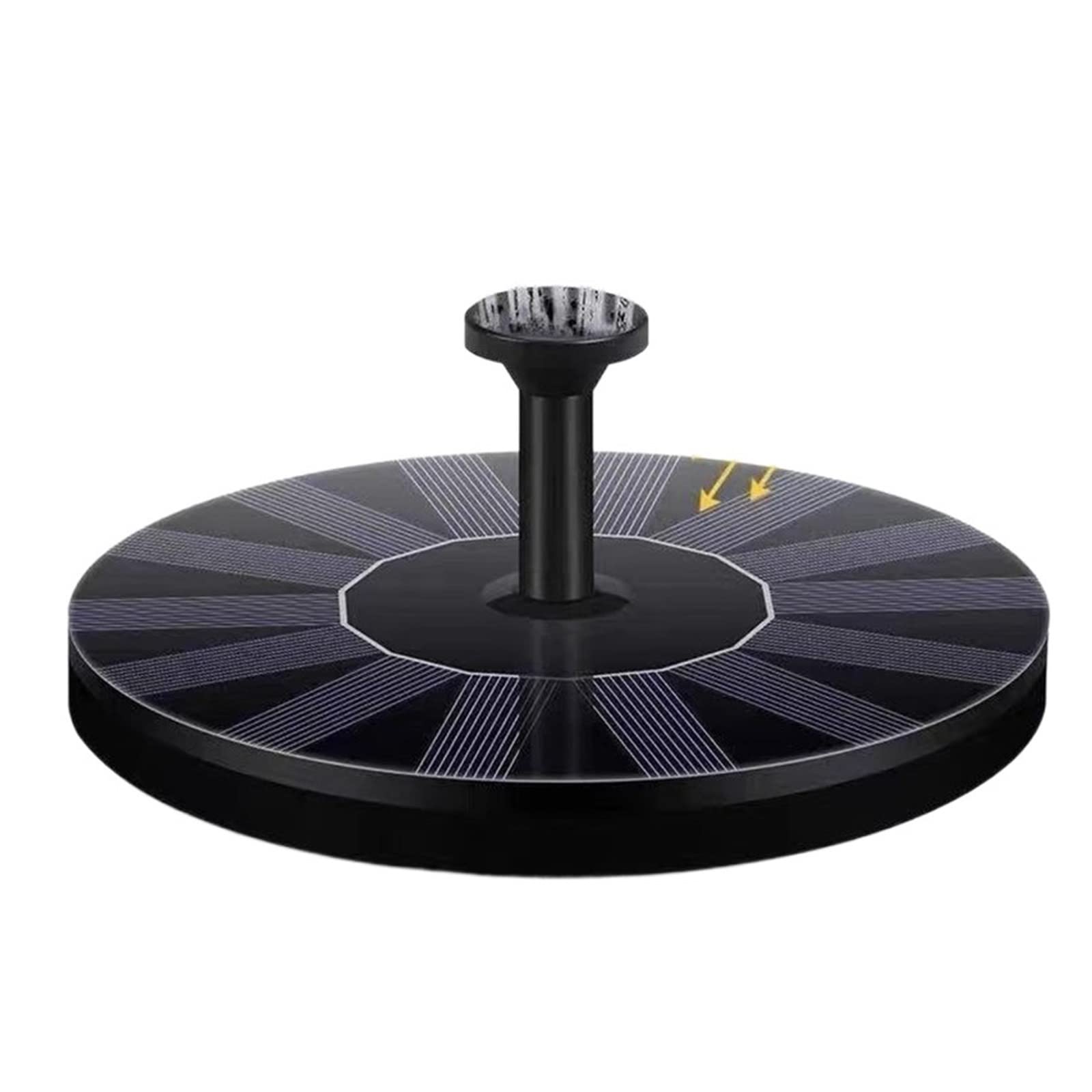 Floating Solar Fountain Garden Waterfall Pool Pond Bird Bath Panel Water Pump Decoration Powered Efficient Use Of Energy(13cm)