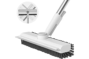 Floor Scrub Brush with Long Handle