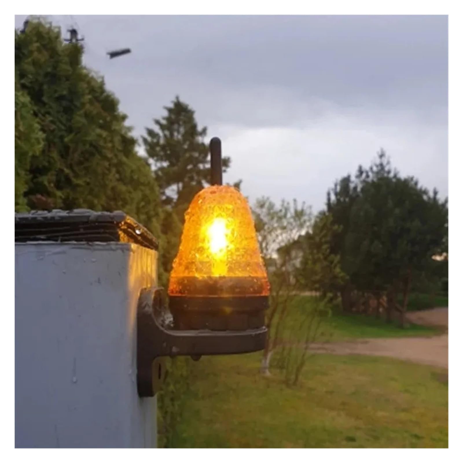 Universal 12V bis 265V Outdoor LED Signal Alarm Licht Strobe Blinkende Notfall Warnung Lampe Wand Halterung for automatische Tor Öffner