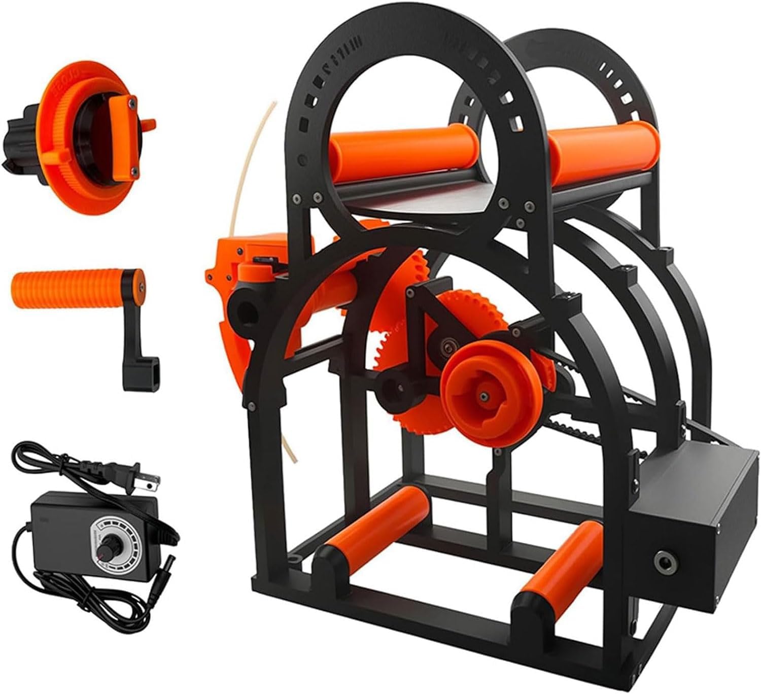 LMRXOFE Universal Filament Respooler And Winder For 3d Printing, Prevents Tangling And Ensures Neat Spool Wrapping