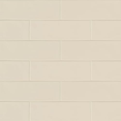 MSI Urbano - Azulejo de pared de metro de cerámica brillante pura para baño, cocina, azulejos de pared de acento y azulejos de pared de ducha,