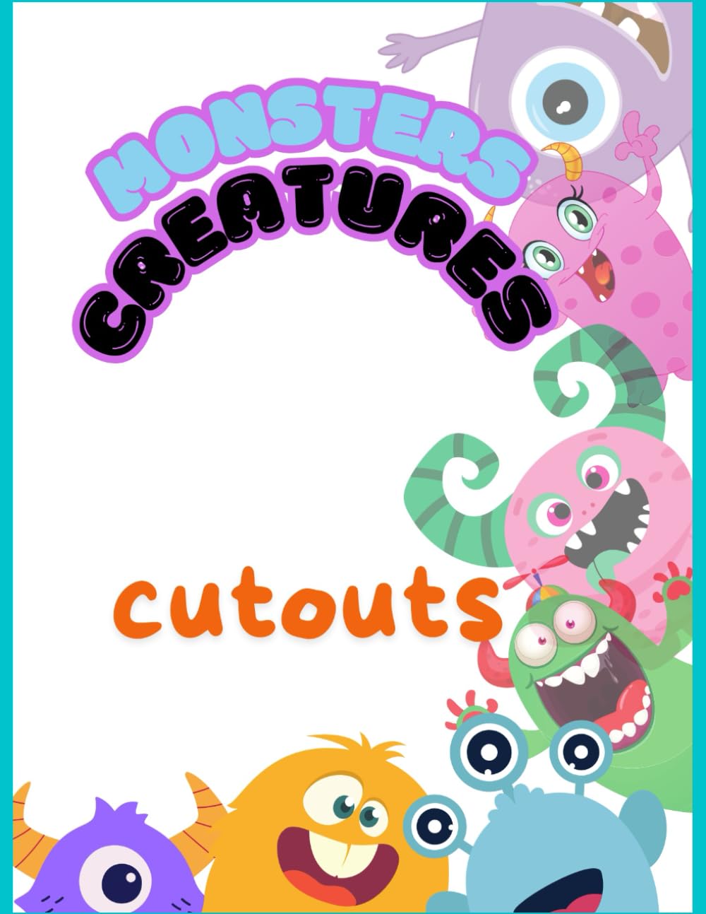 Monsters Creatures cutouts