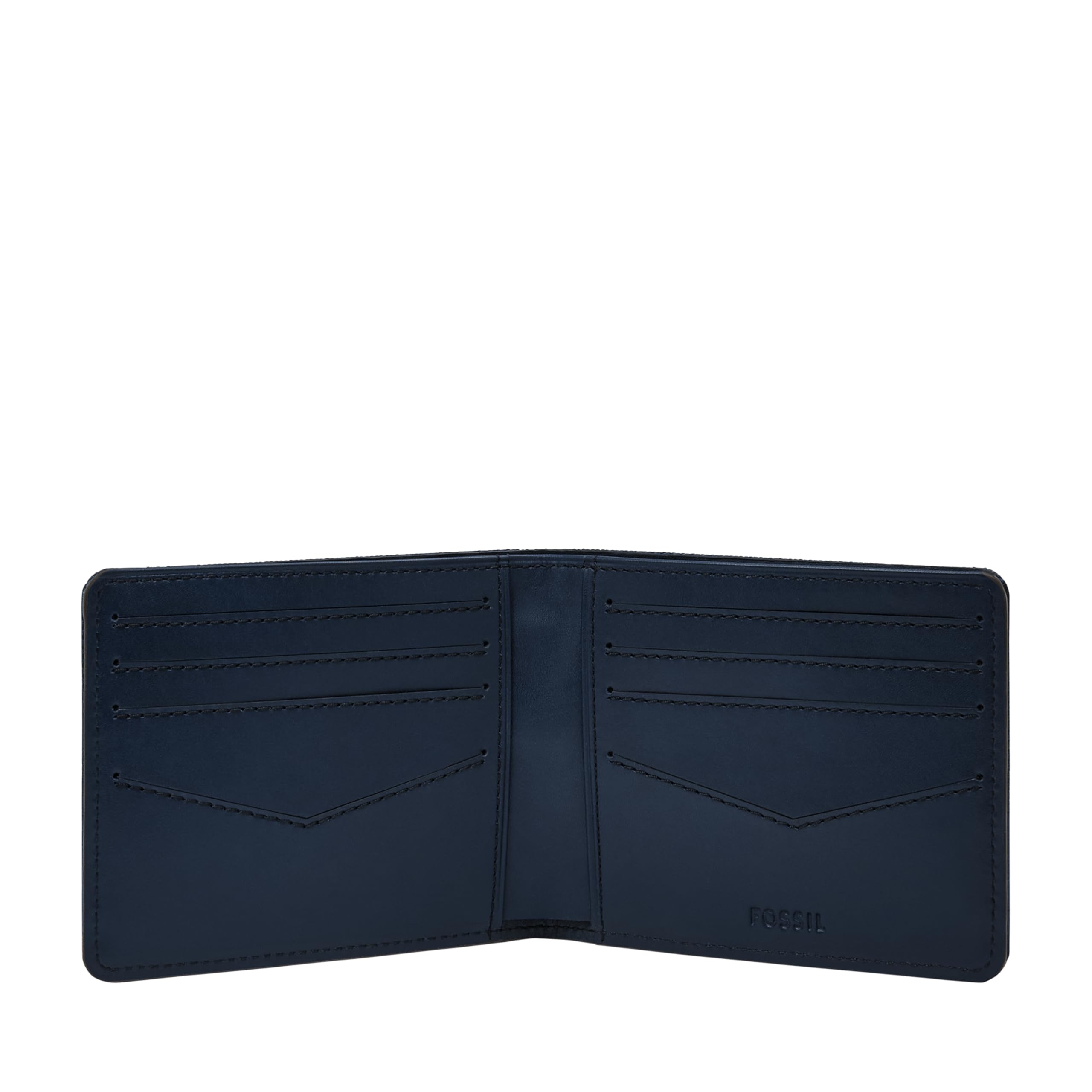 Fossil Portefeuille à Deux Volets pour Homme