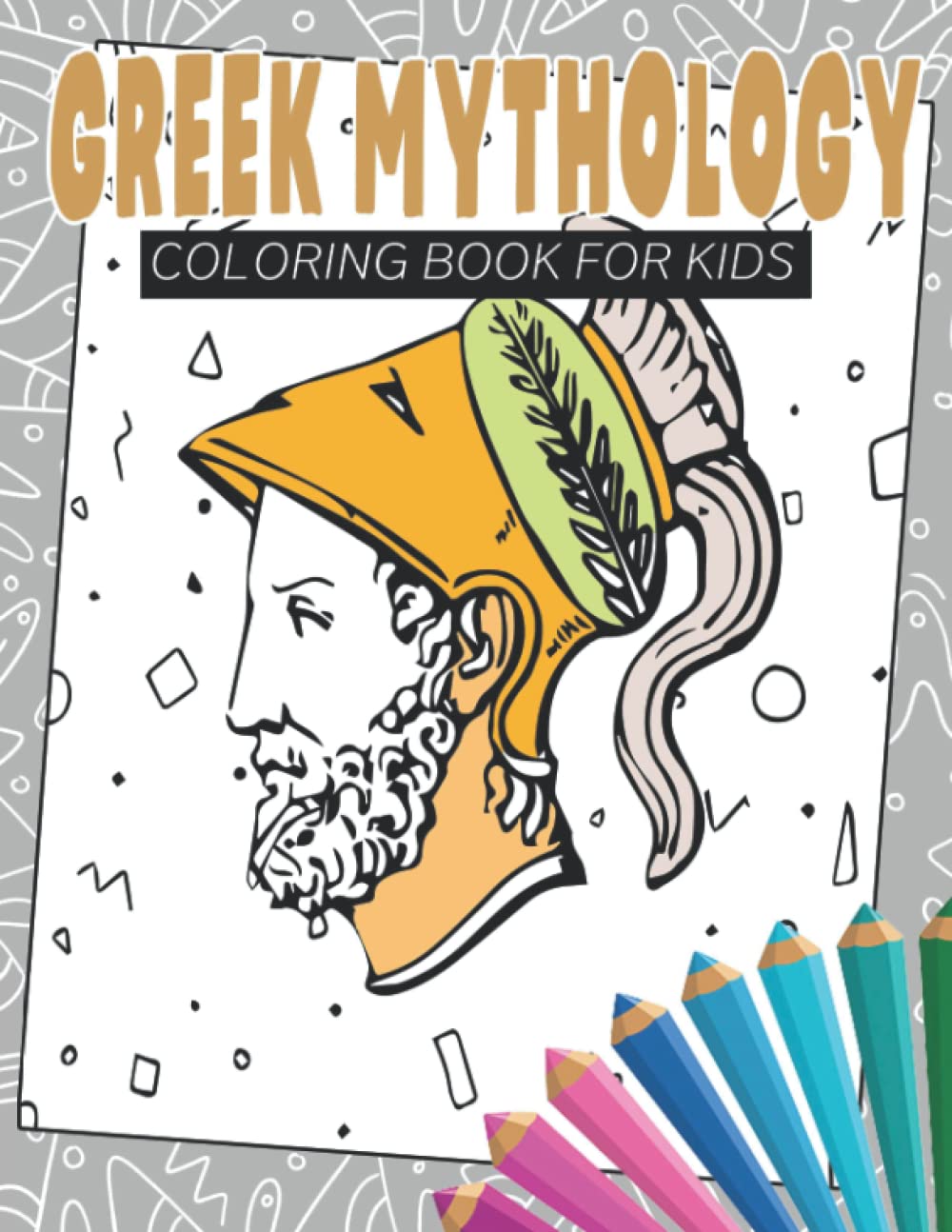 Buy GREEK MYTHOLOGY Coloring Book Pages for Kids: Greek Coloring Book ...