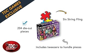 Amazon.com: TDC Games World's Smallest Jigsaw Puzzle, Six