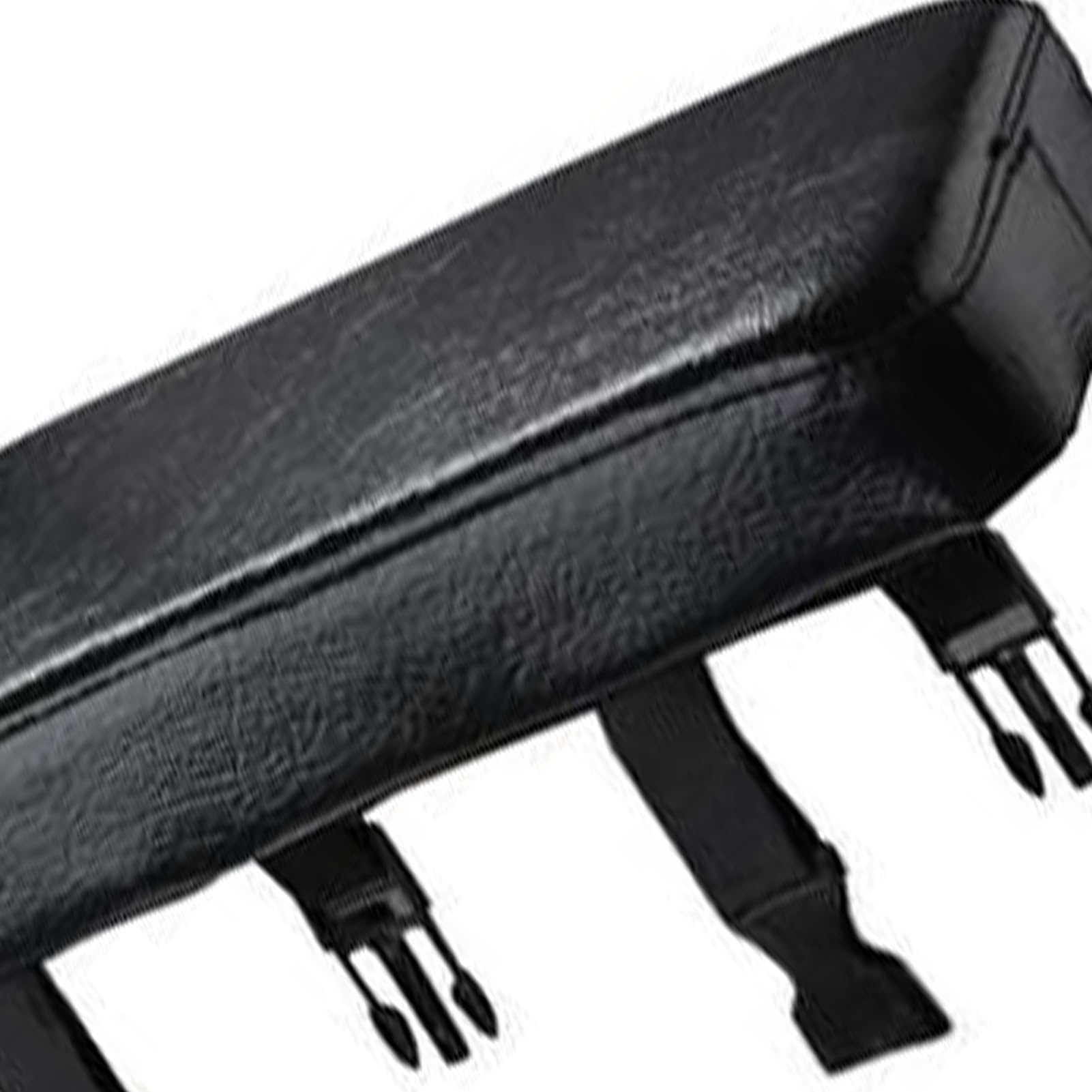 Bike Rear Seat, Black Bicycle Rear Cushion Soft Mountain Bicycle Rear Seat Cushion Comfortable Bike Seat for Bicycles Mountain Bikes and E-Bikes