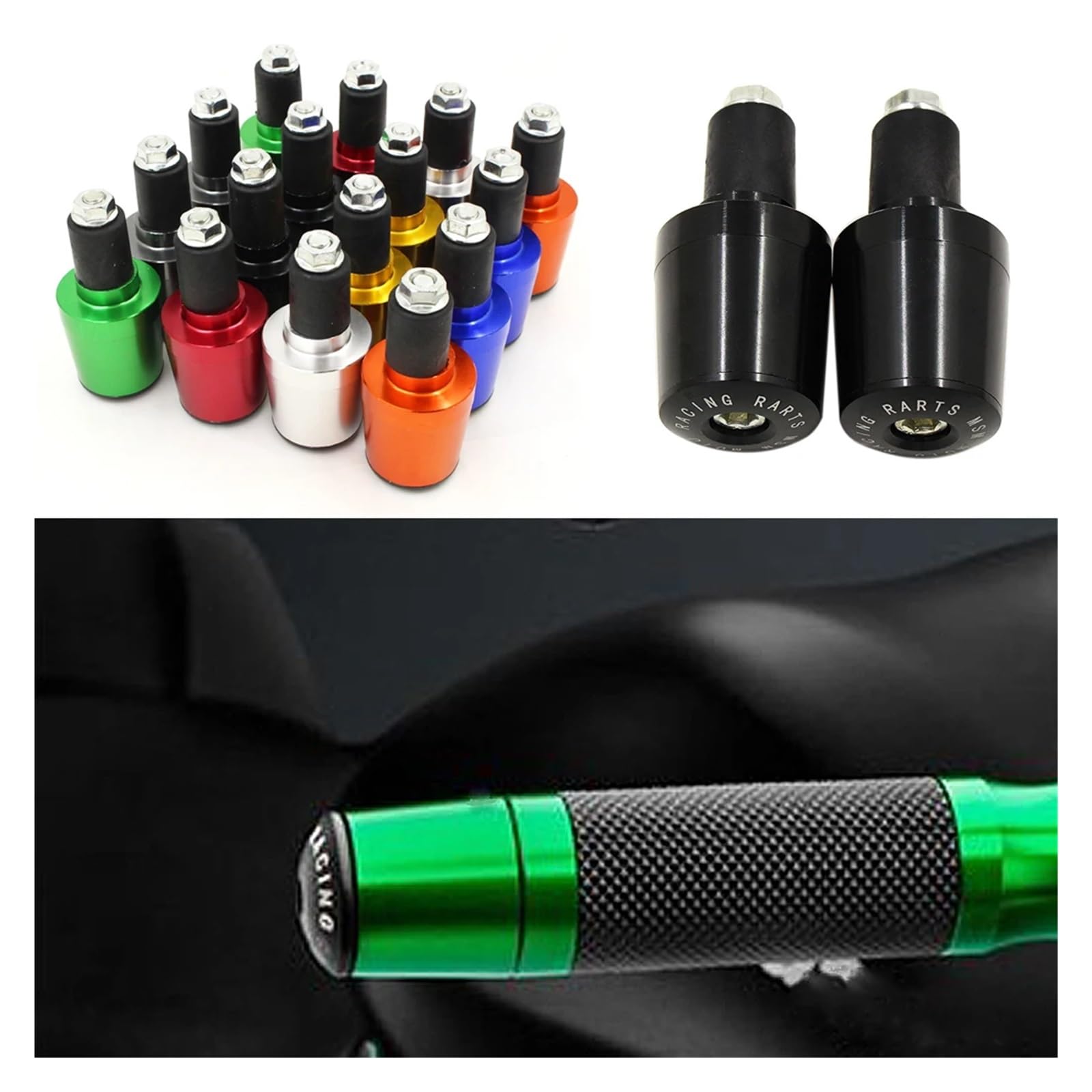 Embouts De Guidon Moto, Poids Barre Pour Suzuki Marauder 125/250/800 Intrus M1500/M1800RZ/M800 RZ RMZ450, Accessoires