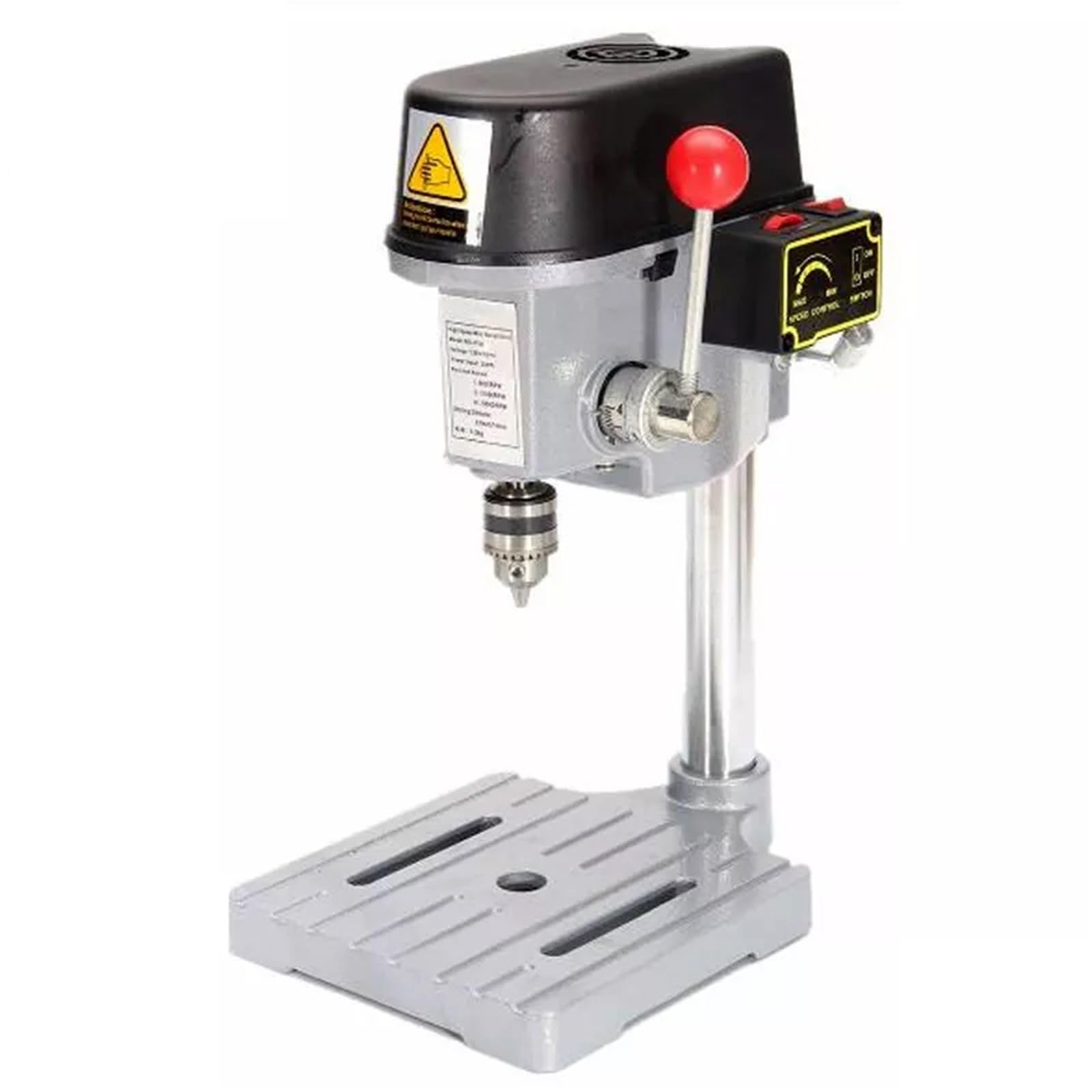 Trapano a colonna Mini Macchina 240W for Banco Tavolo Punta Mandrino 0.6-6.5mm Legno Metallo Utensili Elettrici Macchinari da officina