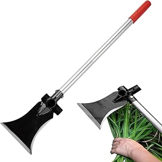 Mão foice jardim | jardinagem enxada mão enxada foice | Pá limpeza multifuncional cabo longo ancinho flexível para solo solto Maijia