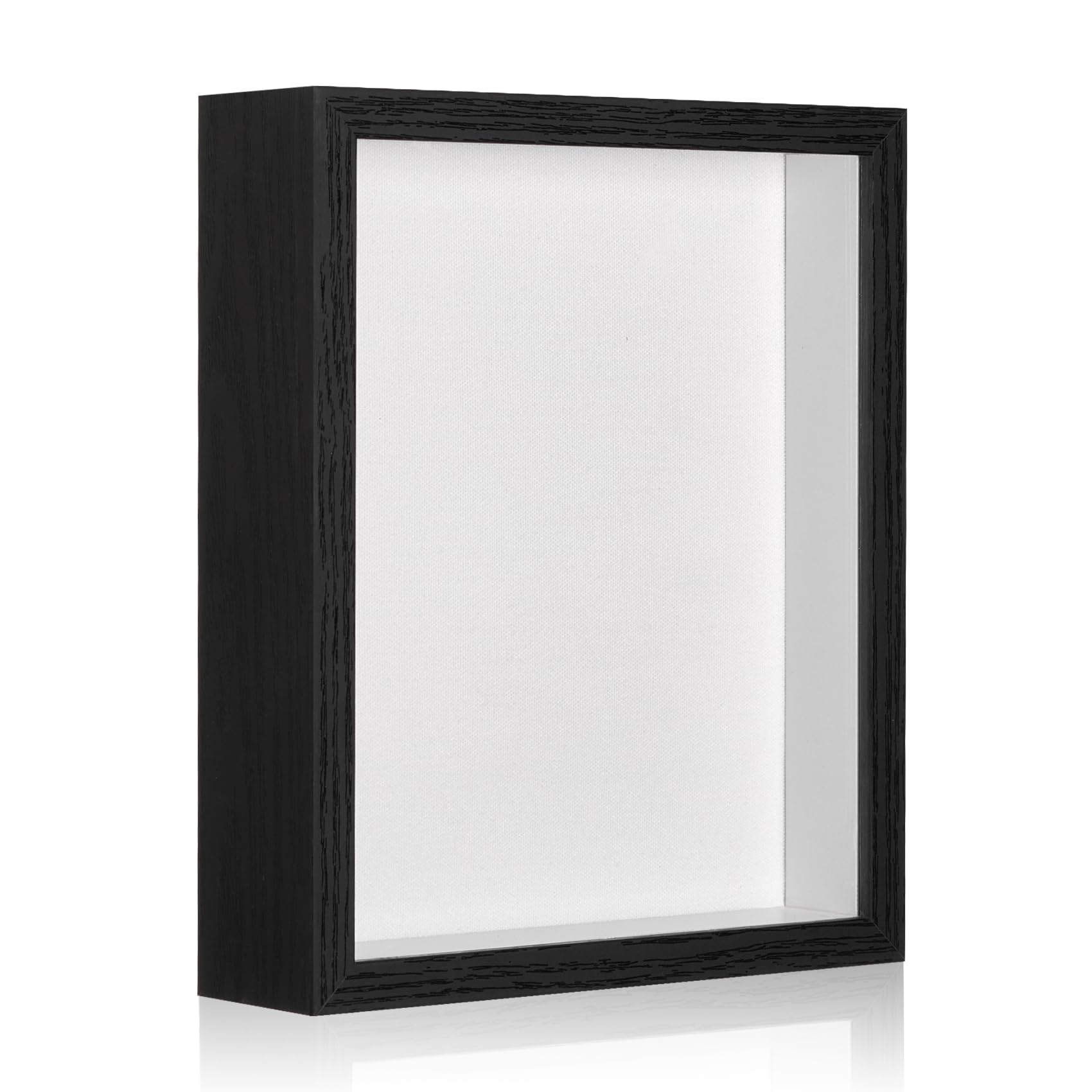 16×20 Shadow Box Picture Frame Display Cases with Soft Linen Back,Small Large Mini Black Deep Shadow Memory Box Frame 16×20 for Baby Wedding Pet Graduation Items Flower Craft Ticket Photo
