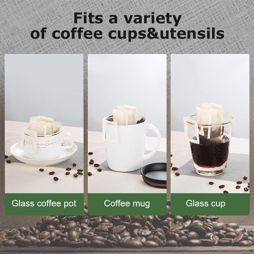 Disposable Coffee Filters - Travel & Camping -5 Disposable Coffee Filters - Travel & Camping -5