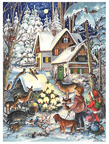 Nostalgischer Adventskalender/Weihnachtskalender...