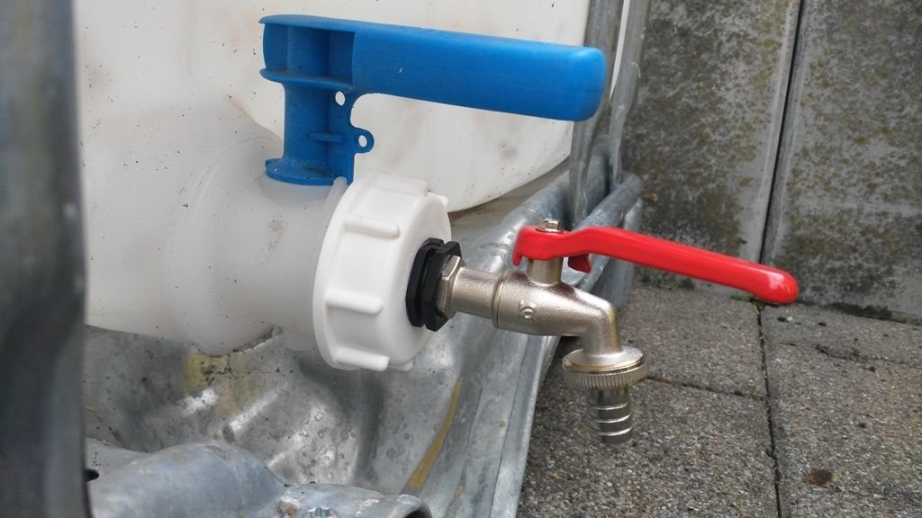 CMTech GmbH MontagetechnikAMS60 Technology S196 W3412MK12 * * Elegant 3/4 for IBC tank outlet Tap Garden, Lawn