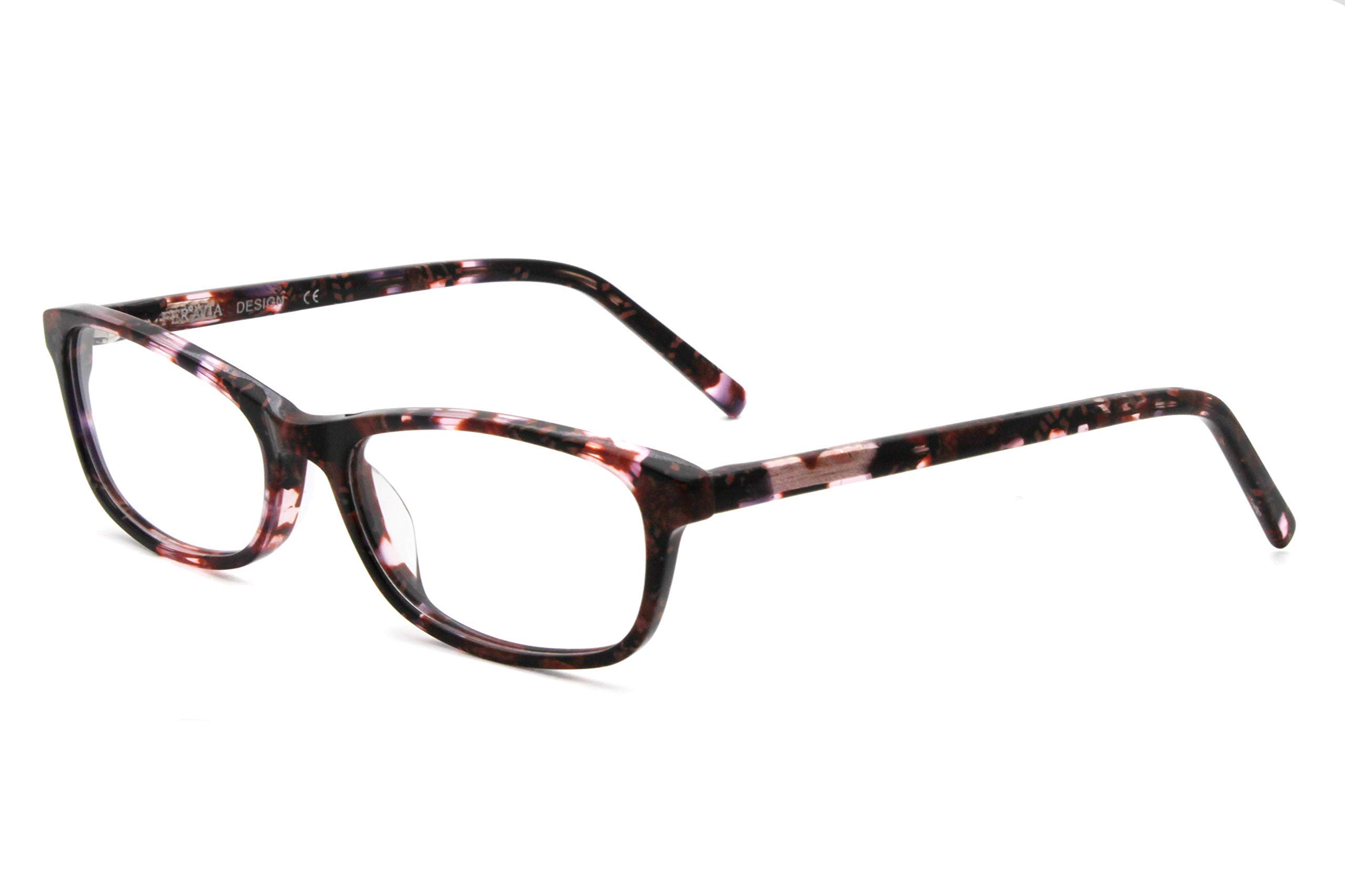 Fashion glasses women clear lens rectangle non prescription glasses full rim Spectacles