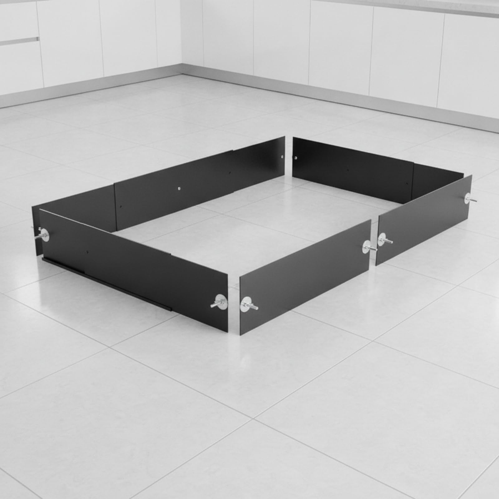 Welpengitter Modular Haustiergehege Freistehend Welpenschutzgitter für Welpenaufzucht