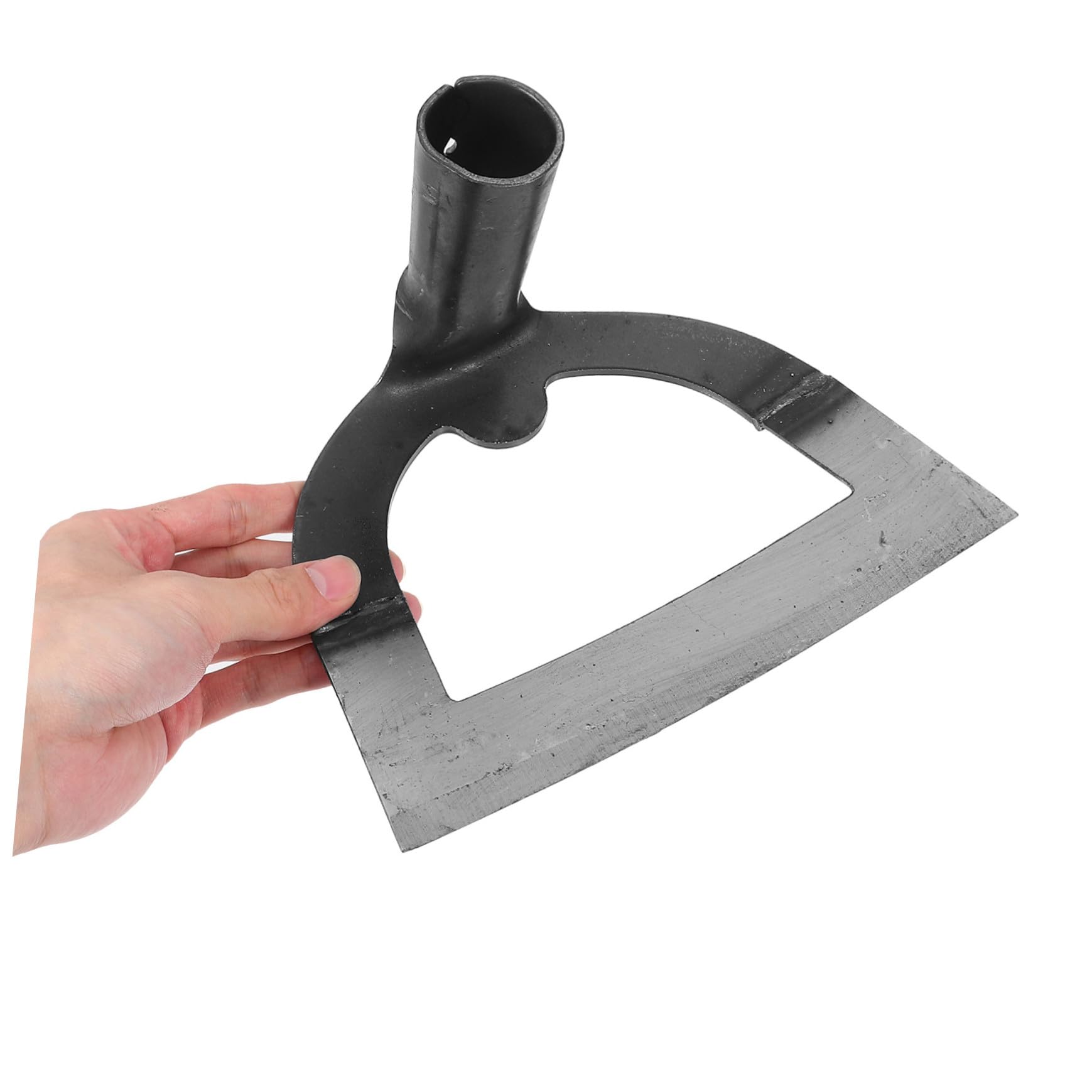 Azada de Trabajo Pesado de Acero Inoxidable para Deshierbe | Herramienta de Jardinería, Diseño Resistente Deformación, Uso Agrícola para Quitar Hierbas