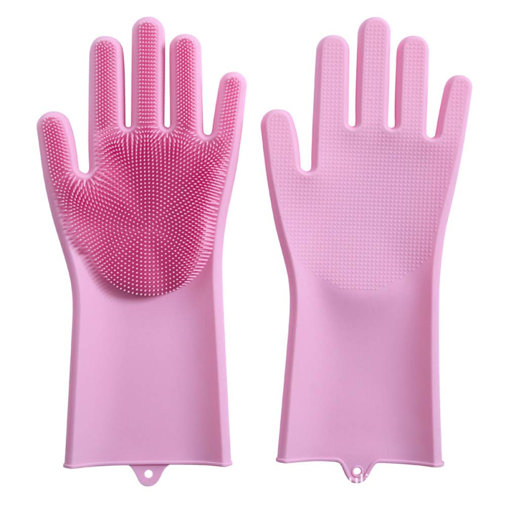 Gants de cuisine étanches en silicone épais pour vaisselle