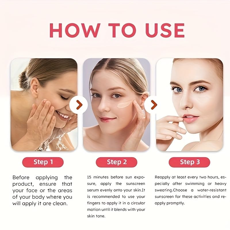 Miniatura 6 de Suero de vitamina C 5 en 1 para cara con 30% VC, ácido hialurónico y niacinamida, suero facial iluminador, hidratante y antioxidante para una piel