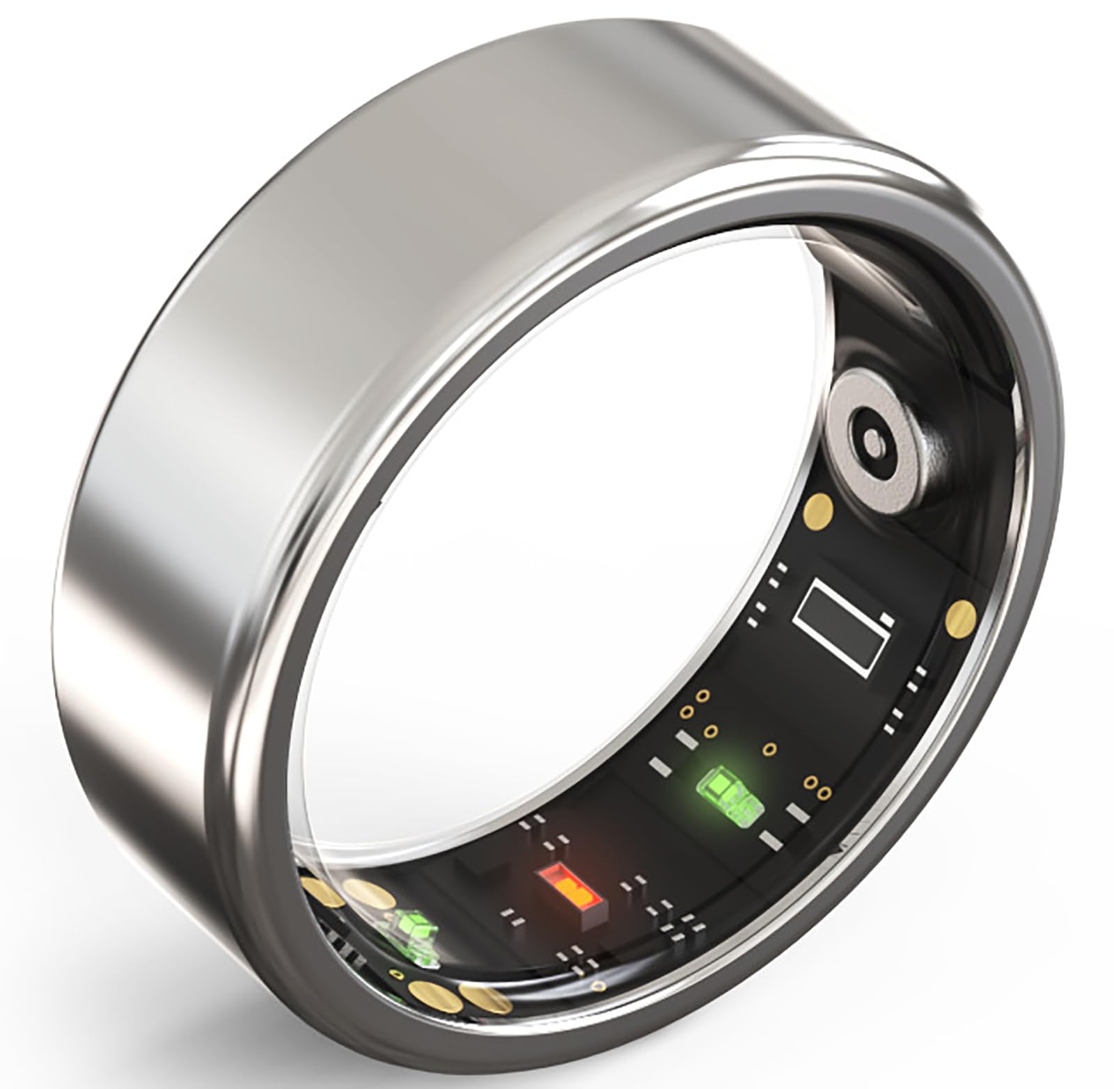 Fitness Smart Ring – Monitoraggio del sonno, impermeabile, risparmio energetico, monitora la salute, la temperatura corporea, la qualità del sonno e la frequenza cardiaca
