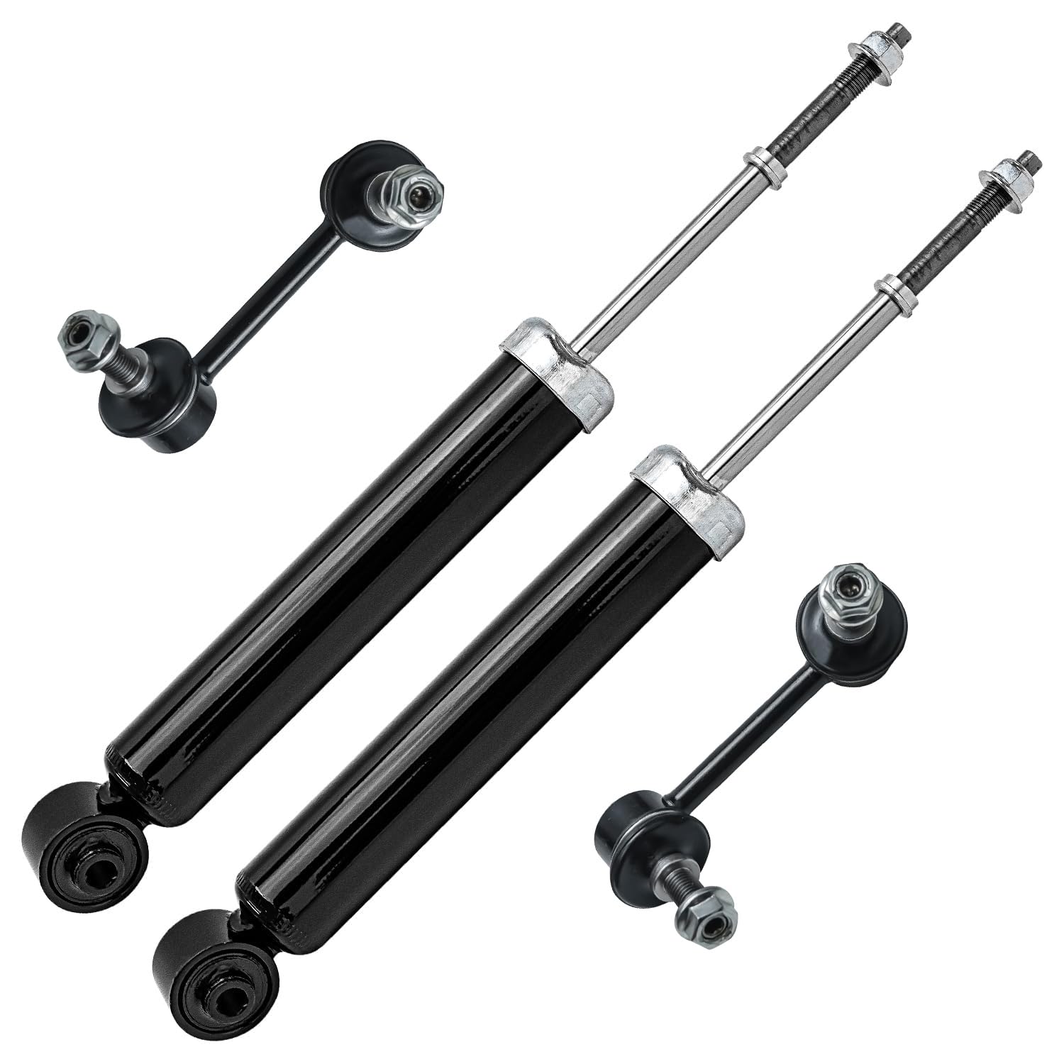 Detroit Axle - Rear 4pc Shock Absorbers Kit for 2003-2007 Nissan Murano