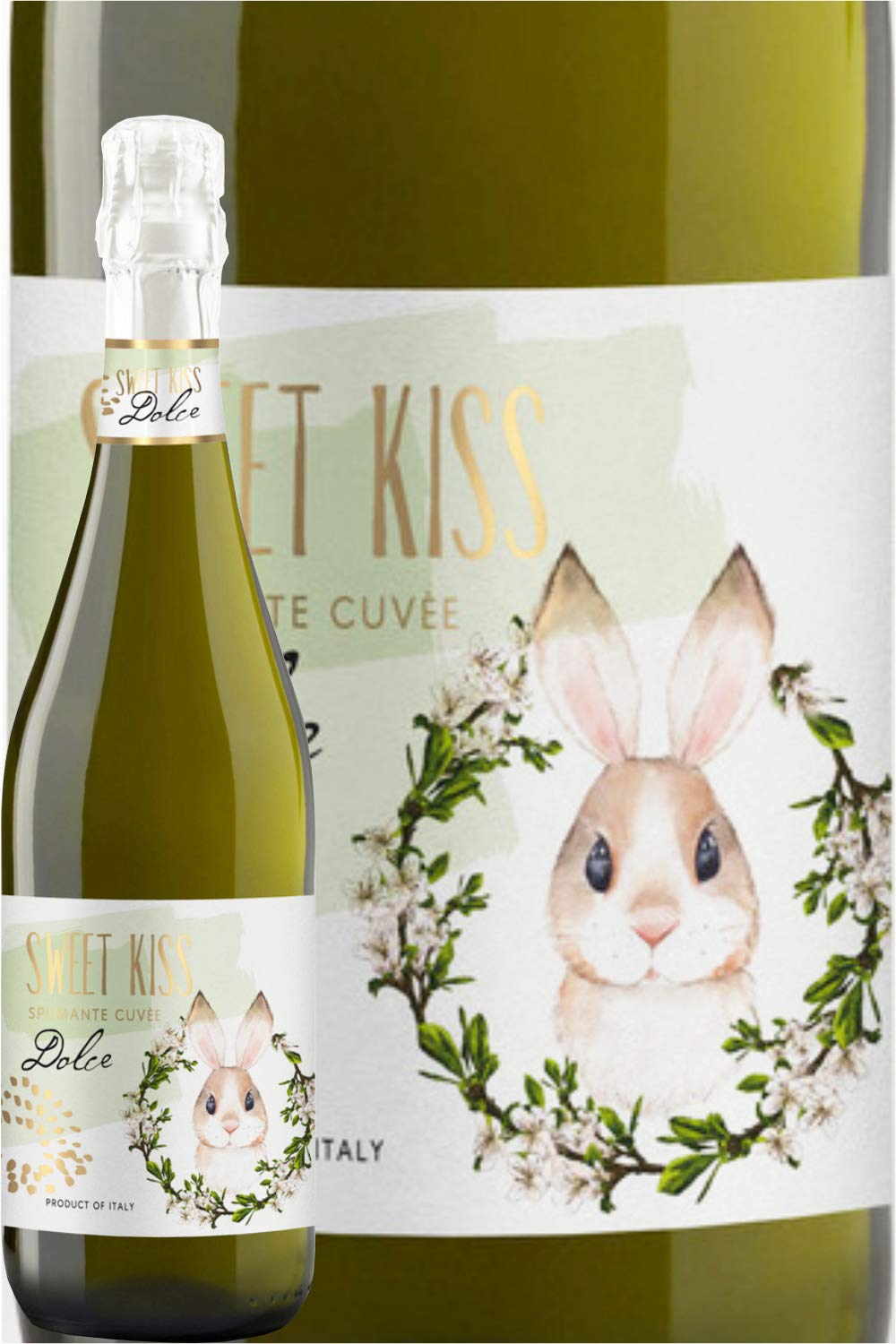 Amazon.co.jp: 【贈り物】うさぎのモスカートスプマンテ750ml