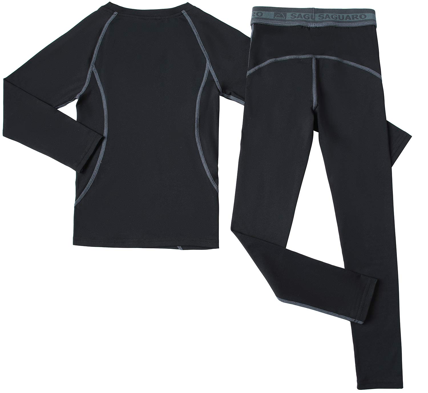 HAINES Intimo Termico Bambini Sci Tuta Termica Calcio Riscaldante Traspirante per Bambino Bambina e Ragazzi Ragazze, Gr.110-164