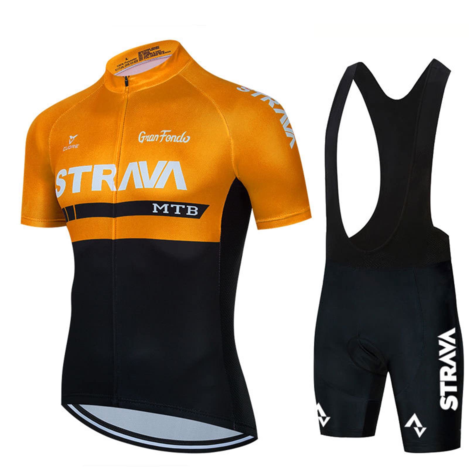 Hombre Conjunto Ropa de Ciclismo para Verano, para Hombre Maillot de Ciclismo para Hombre Conjunto de Traje de Ciclismo de Equipo Profesional de Manga Corta